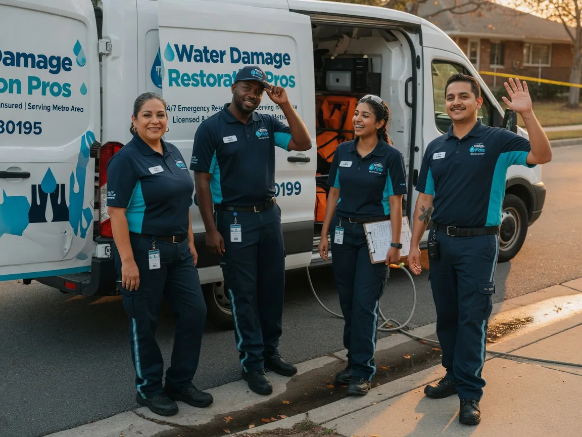 Water Damage Restoration company in Red Oak, OK