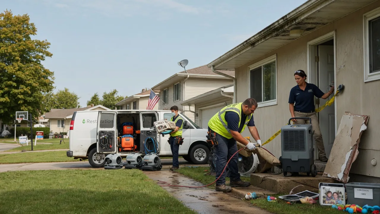 Water Damage Restoration in Red Oak, OK near me